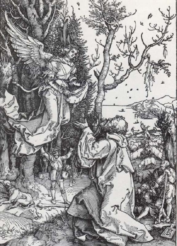 Albrecht Durer Joachim and the Angel oil painting picture